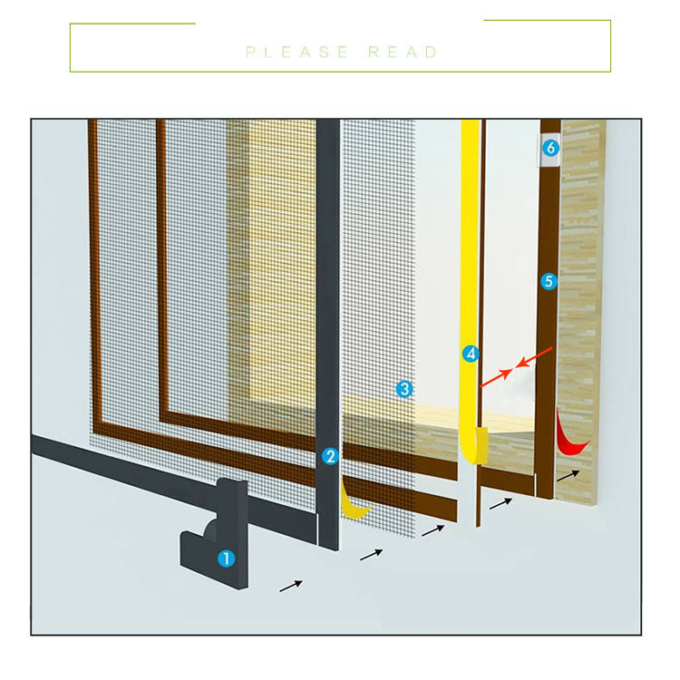 BowLift | DIY window with magnetic screen