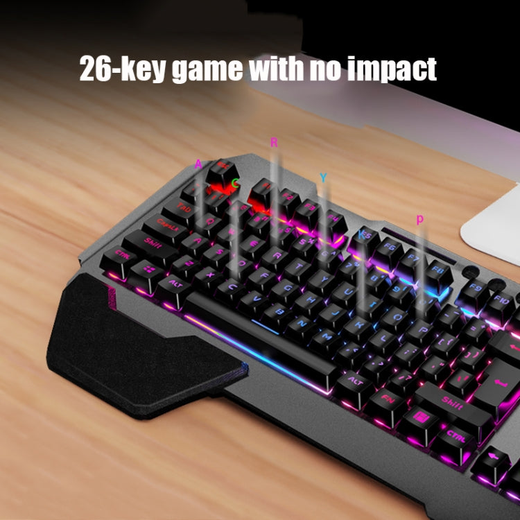 BowLift | K680 RGB Rechargeable Gaming Wireless Keyboard and Mouse Set (Black)