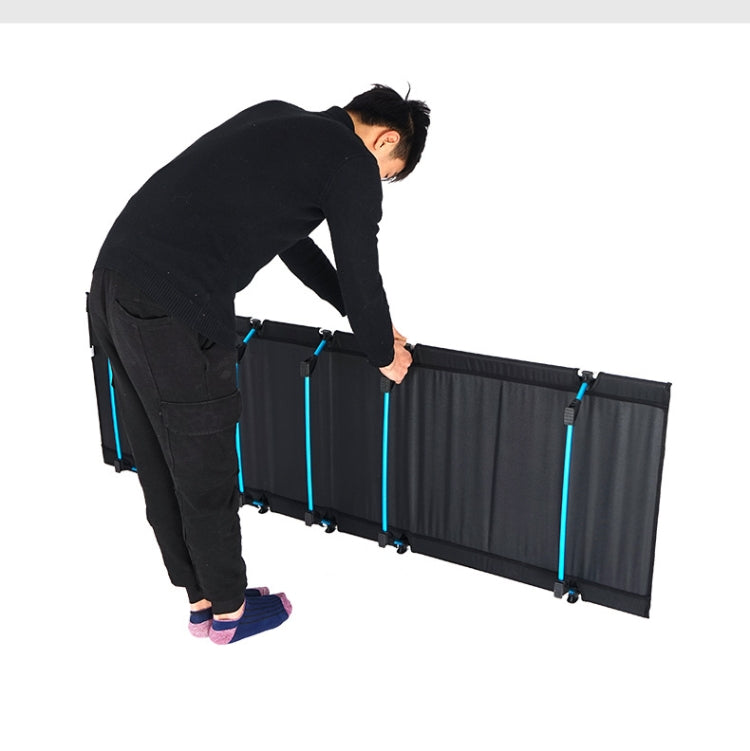 BowLift | CLS Outdoor Lightweight Folding Bed Camping Simple Leisure Bed (Black)