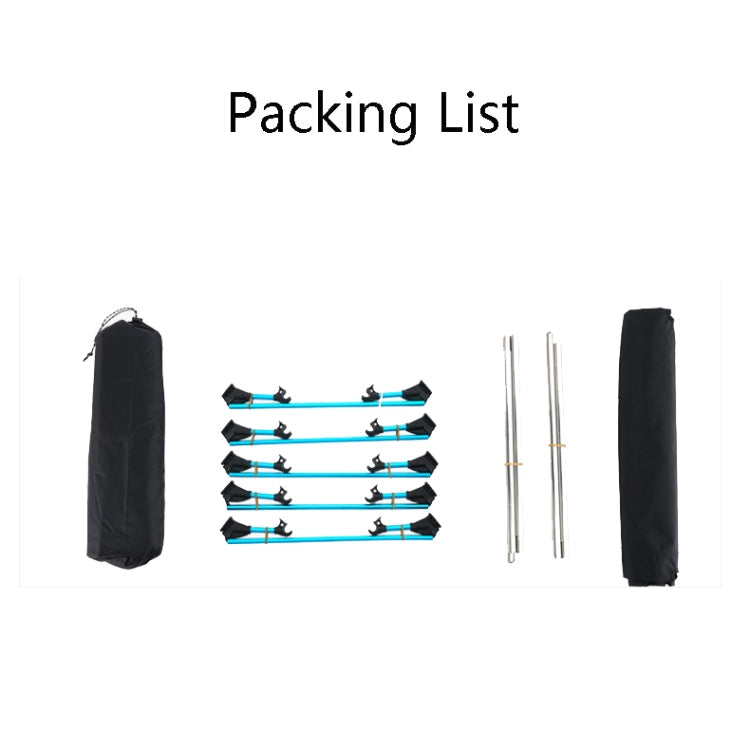 BowLift | CLS Outdoor Lightweight Folding Bed Camping Simple Leisure Bed (Khaki)