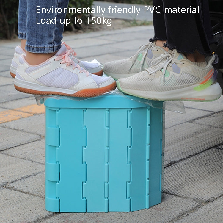 BowLift | Auto-Toilet Integrated Portable Folding Toilet Self-Driving Tour Outdoor Camping Toilet (Light Grey)