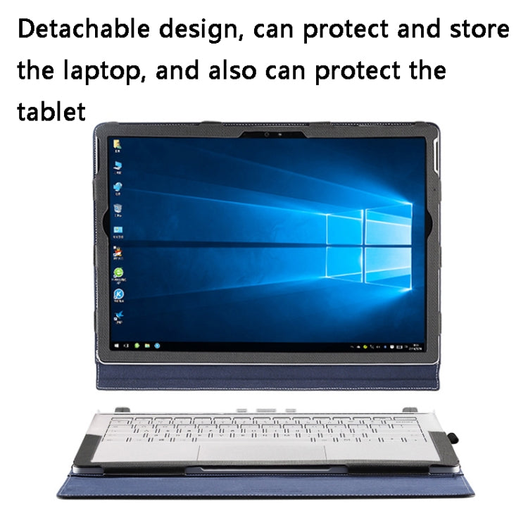 BowLift | PU Leather Laptop Case for Microsoft Surface Book 2 15 Inch (Gentleman Gray)