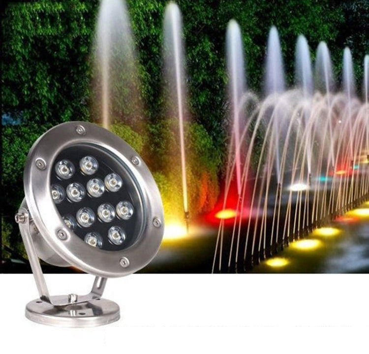 BowLift | LED underwater light pool fish pond fountain waterproof landscape light 18W (warm white)