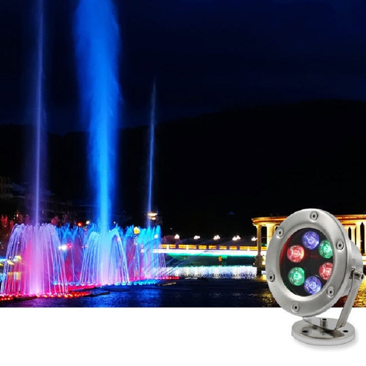 BowLift | LED Underwater Light Pool Fish Pond Fountain Waterproof Landscape Light 24W (Warm White)