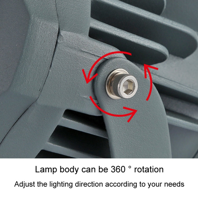 BowLift | LED Floodlight COB Outdoor Waterproof Spotlight Billboard Lights Garden Lamp, Color: 30W 4 Colors Selection 1