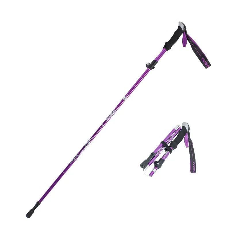BowLift | Ultralight 5-piece telescopic trekking poles for mountain and hiking tours