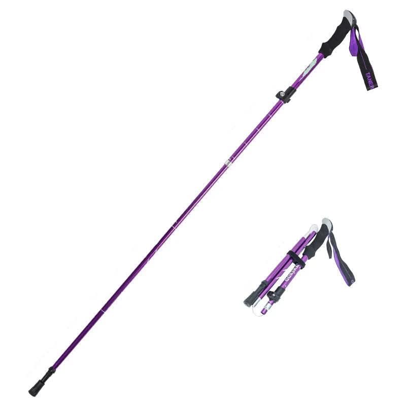 BowLift | Ultralight 5-piece telescopic trekking poles for mountain and hiking tours