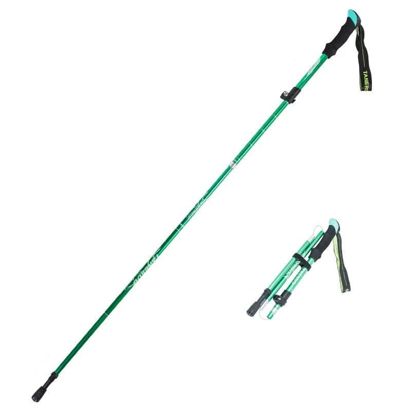 BowLift | Ultralight 5-piece telescopic trekking poles for mountain and hiking tours