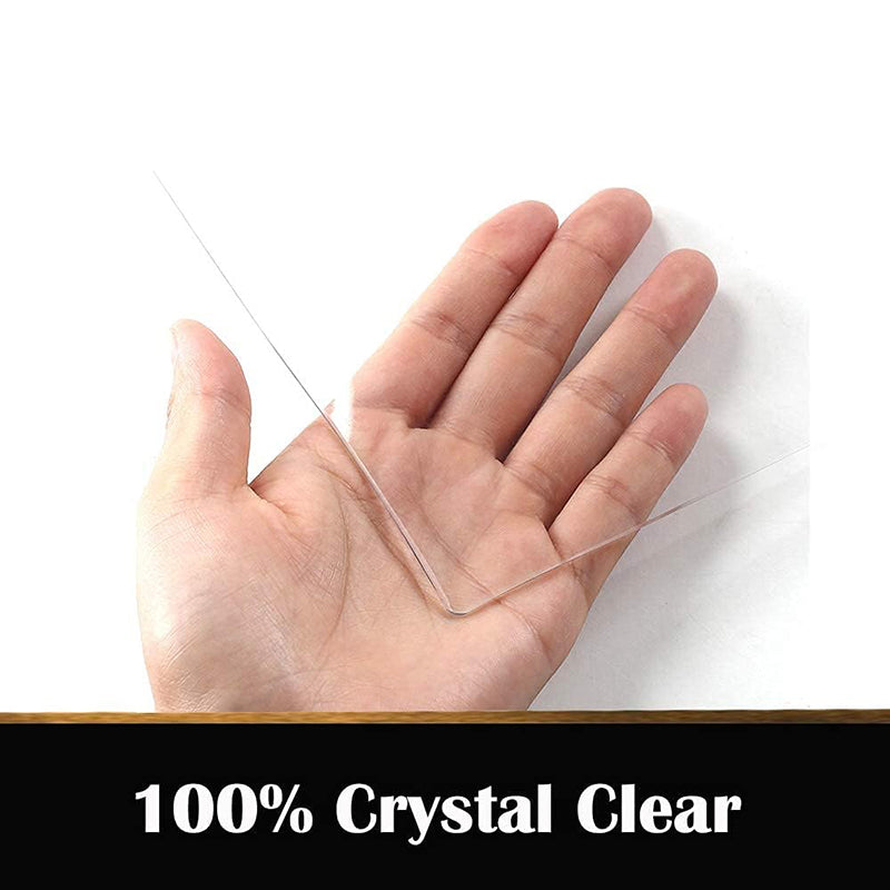 BowLift | 18X36 Inches 1.5mm Thicken Custom Clear Plastic Desktop Table Protector PVC Wipeable Furniture Kitchen Countertop Pad for Dining Living Room Coffee Mat