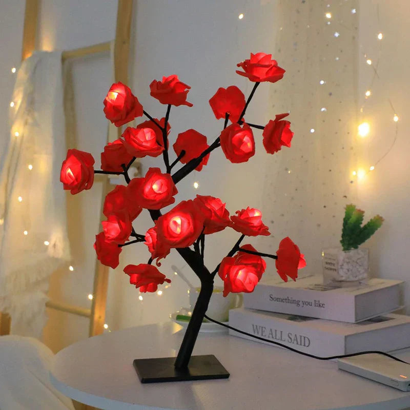 BowLift | Romantic Rose Table Lamp - Warm Light & Elegance