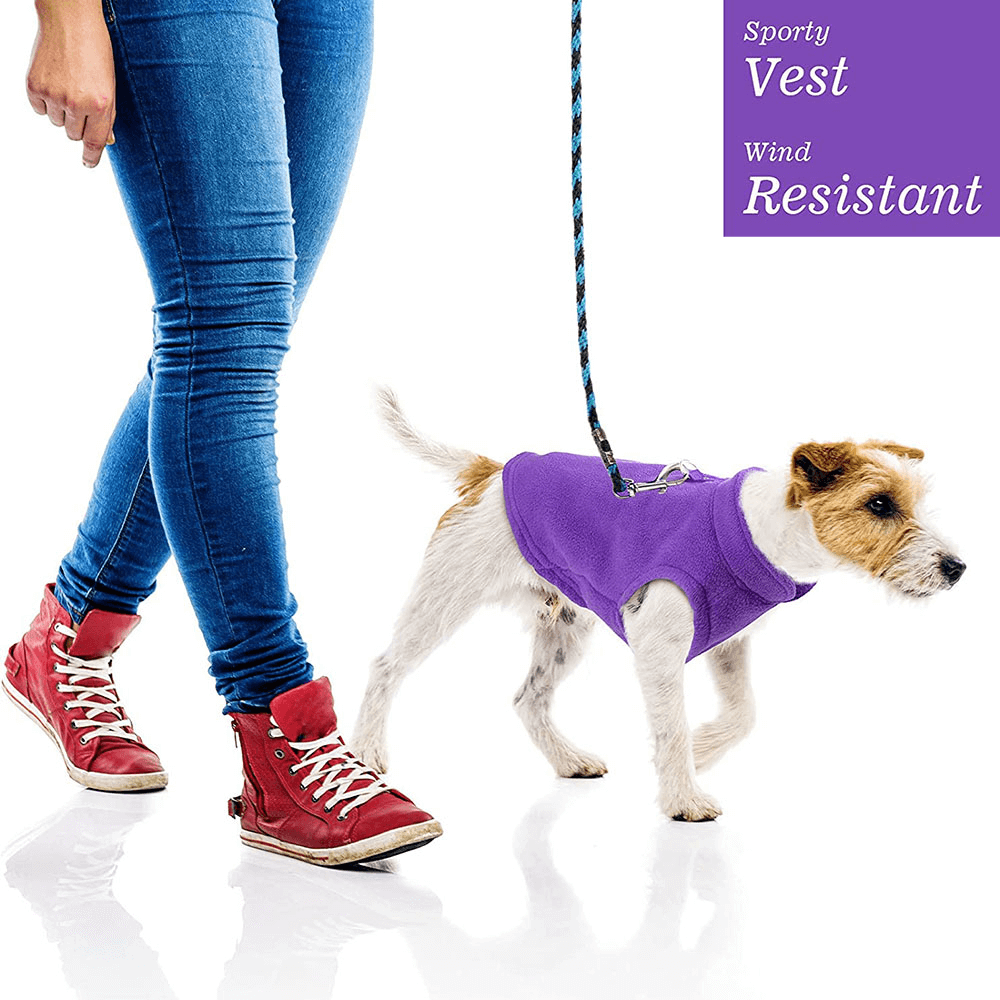 Warm & Cozy Fleece Dog Vest