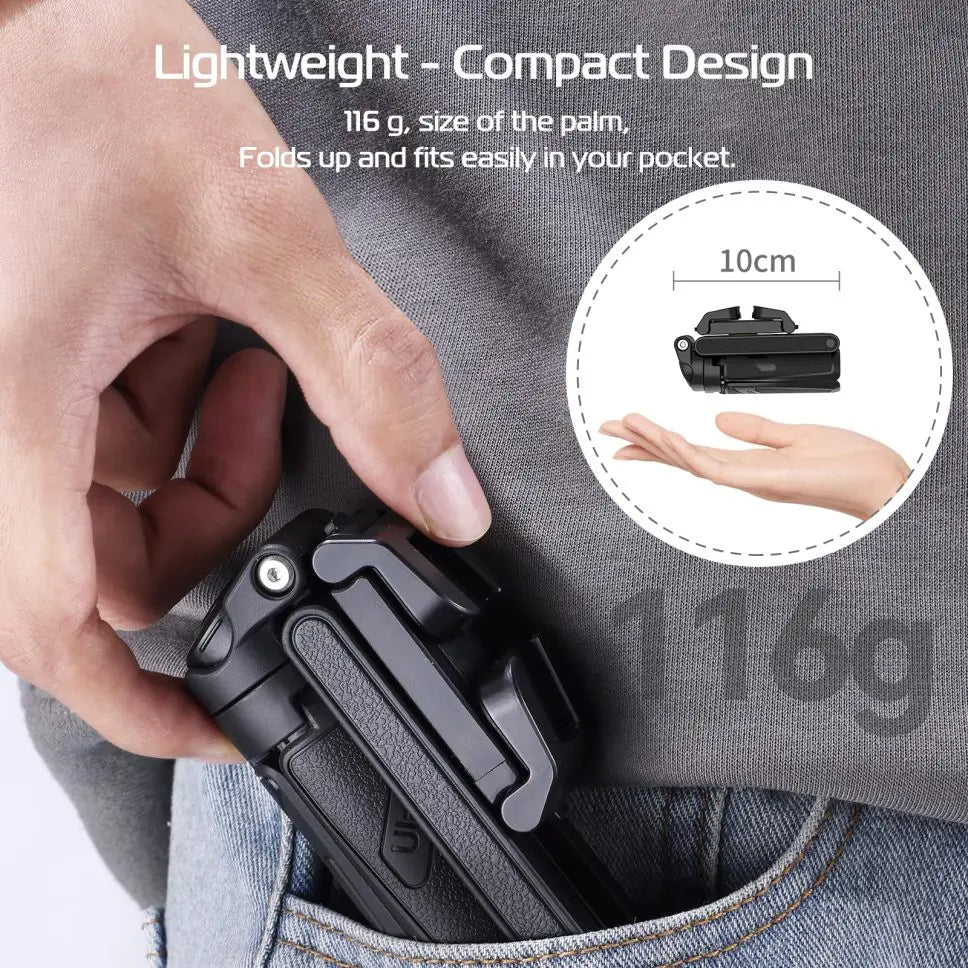 BowLift | Bag tripod with retractable handle and remote control