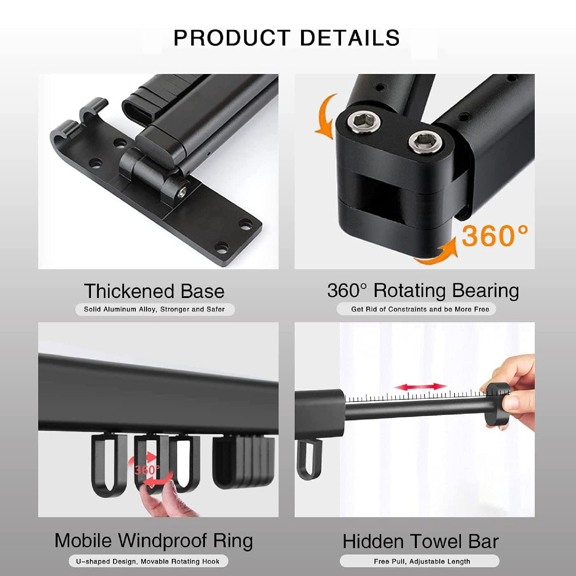 BowLift | Clothes Drying Rack | Foldable Space-Saving Design | Indoor & Outdoor Use