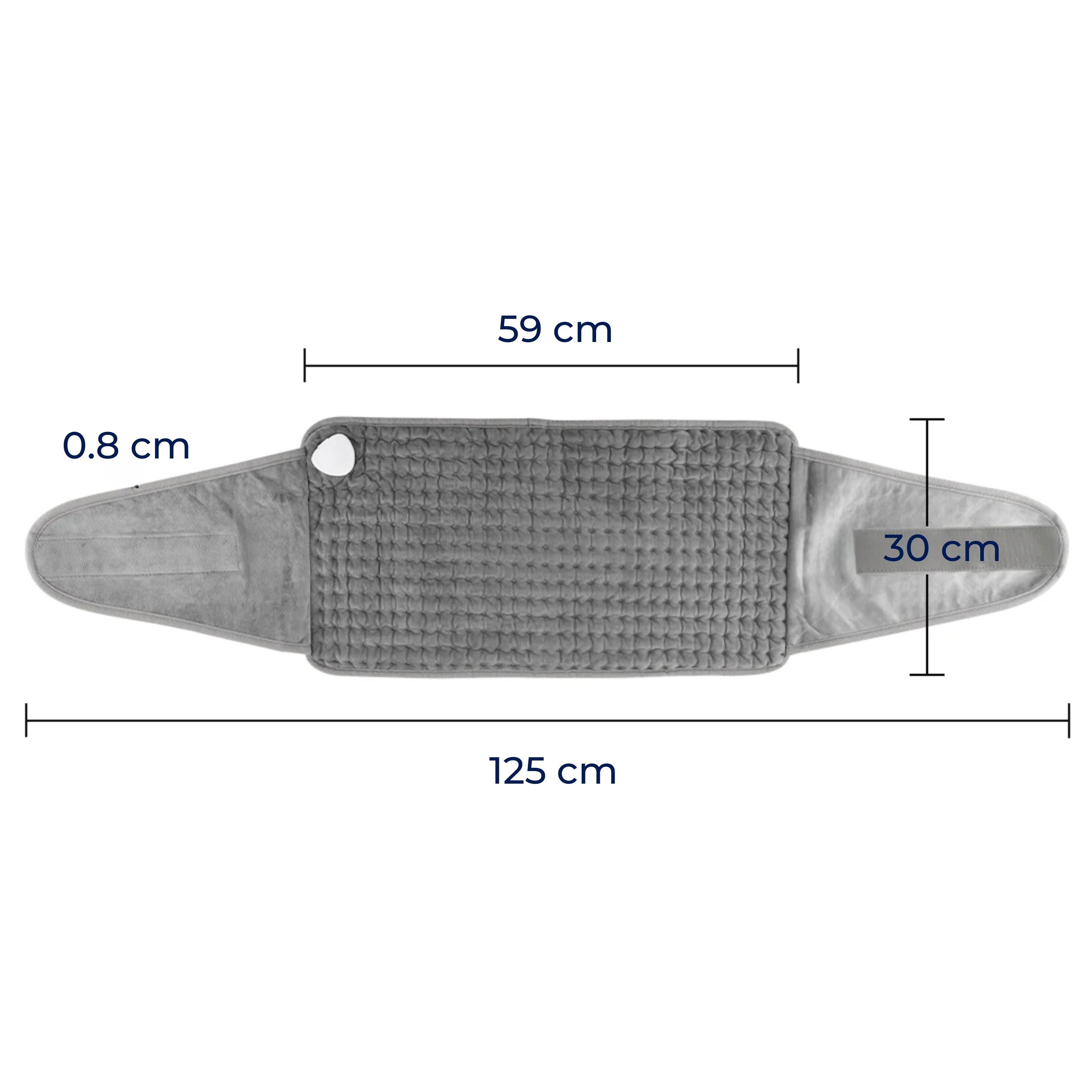 BowLift | Portable Heated Pads Pad for Back Pain, Muscle and Joint Pain Relief – Adjustable Heat for Cramps and Stress