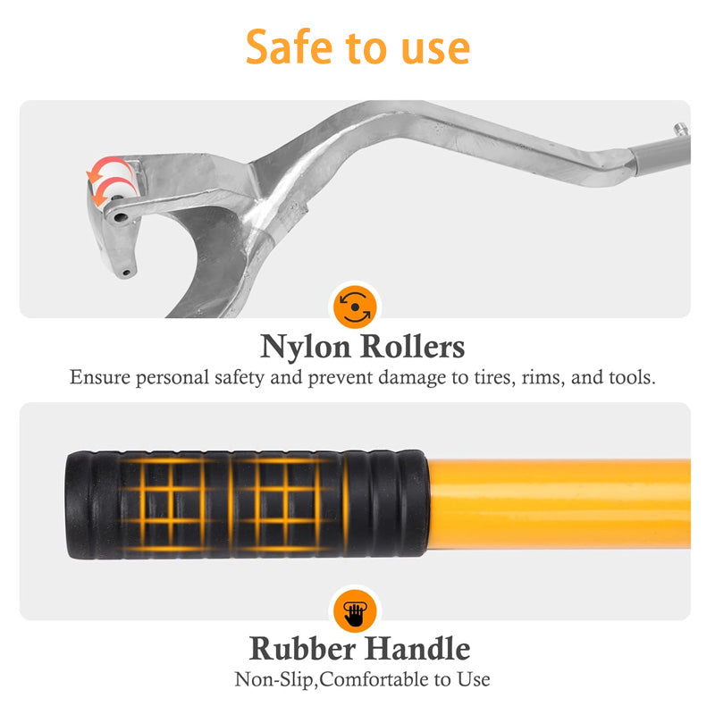 BowLift | Large Vehicle Tubeless Tire Changing Tool, Car Tire Disassembly Tool, Truck Tire Changing Tool Three-Piece Set