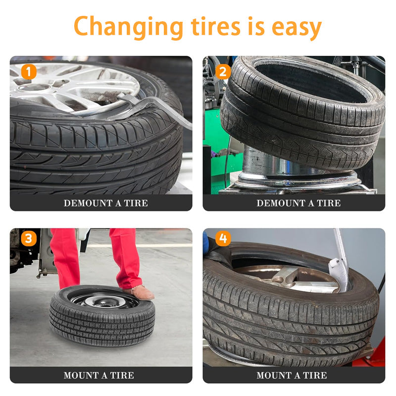 BowLift | Large Vehicle Tubeless Tire Changing Tool, Car Tire Disassembly Tool, Truck Tire Changing Tool Three-Piece Set
