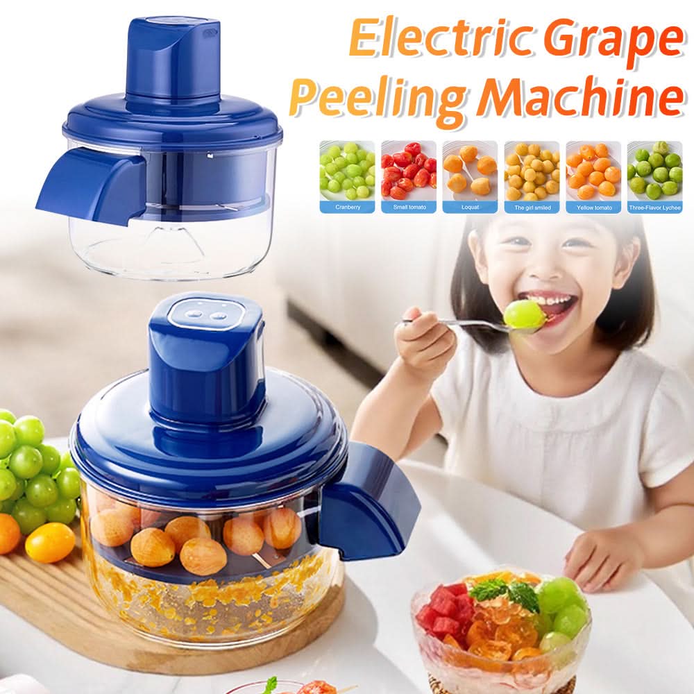 BowLift | Electric Fruit Peeler for Grapes, Garlic & Cherry Tomatoes