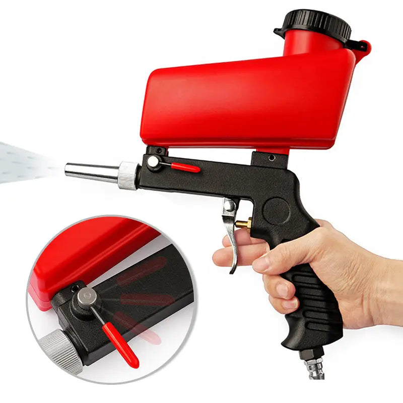 BowLift | Portable Handheld Pneumatic Sandblasting Gun – Powerful & Precise
