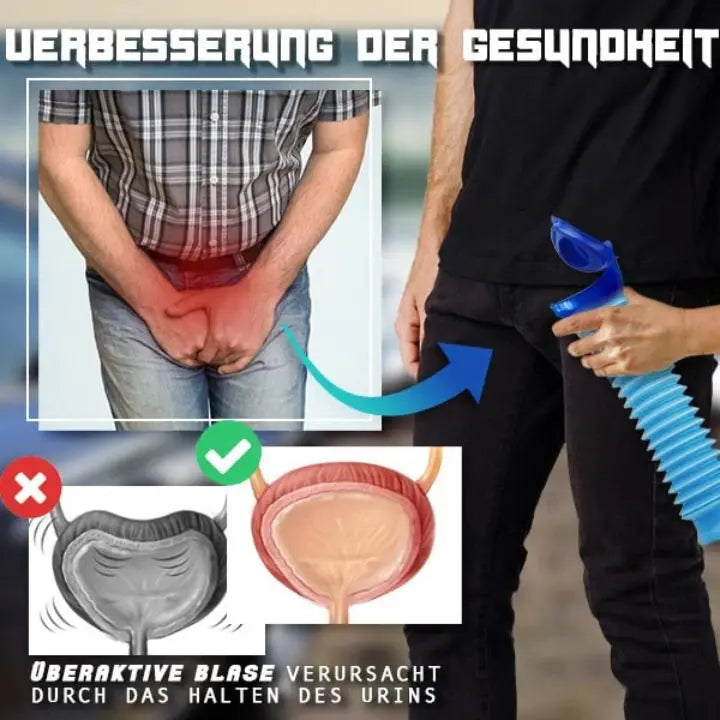 BowLift | Mobile Urinal for Men – leak-proof & compact