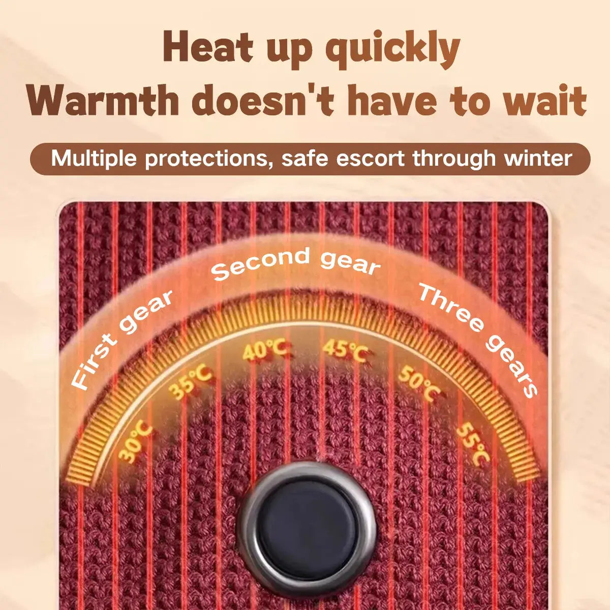 BowLift | Portable heating scarf – warmth on the go