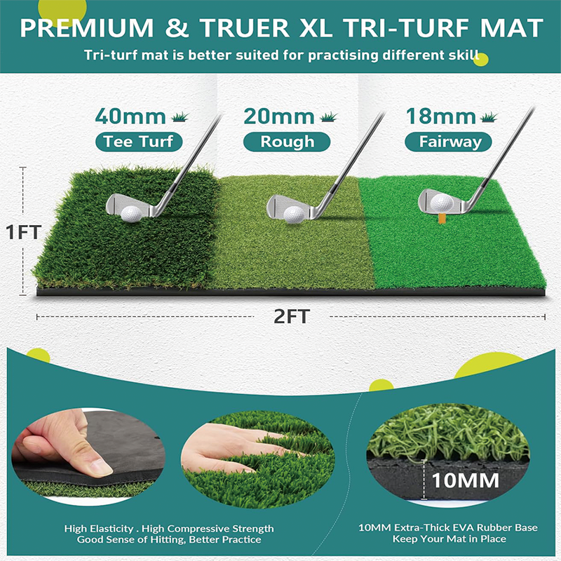 BowLift | Golf Net, 10x7FT Indoor Outdoor Home Golf Swing Training Net, ndoor Golf with Reduce Noise Nylon Target for Golf Lovers, Sports Game