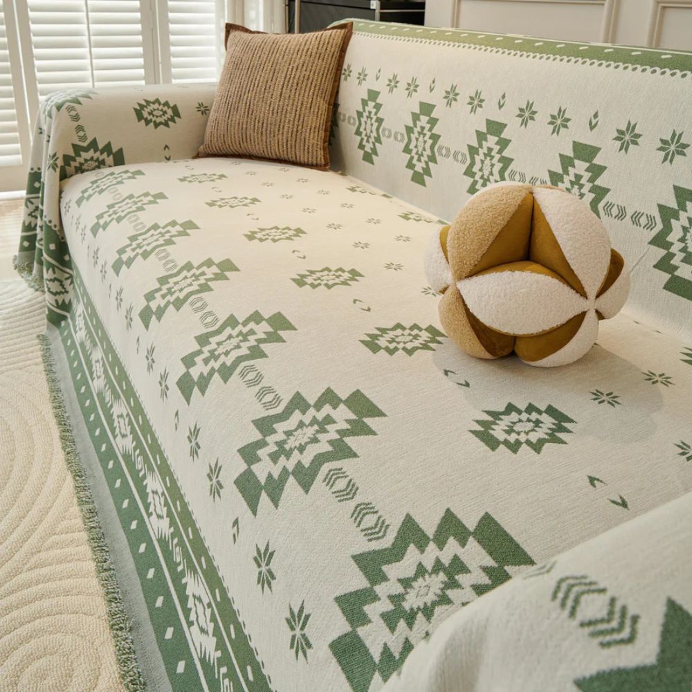 BowLift | Tribal Harmony Reversible Sofa Cover