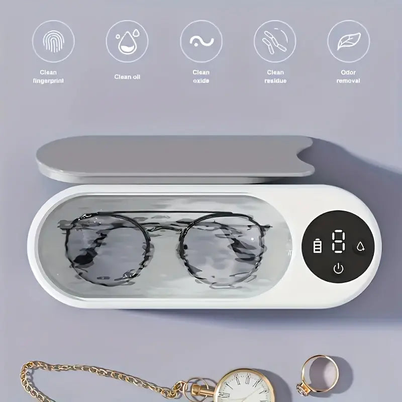 BowLift | Ultrasonic Deep Cleaning Device – For Jewelry, Glasses, Dentures, and Makeup Brushes