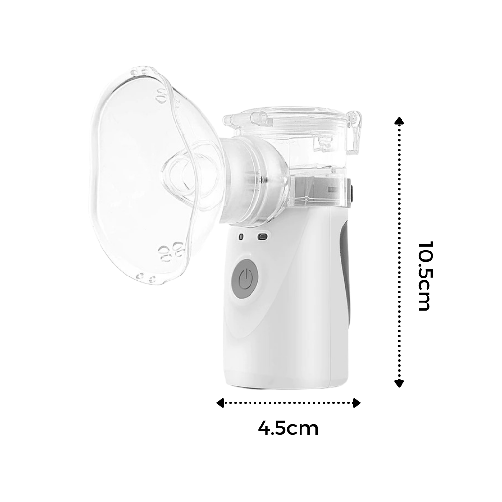BowLift | Children's Nebulizer - Portable Nebuliser for Kids, Compact and Easy-to-Use with Adjustable Mist Levels – Ideal for Asthma, Allergies, and Respiratory Relief – Travel-Friendly Pediatric Nebulizer