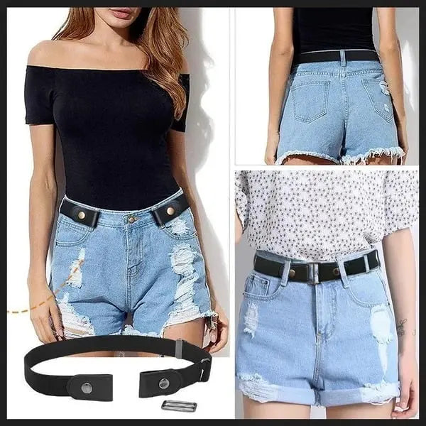 BowLift | Invisible elastic waistband belts without buckle – The perfect belt for women's jeans!