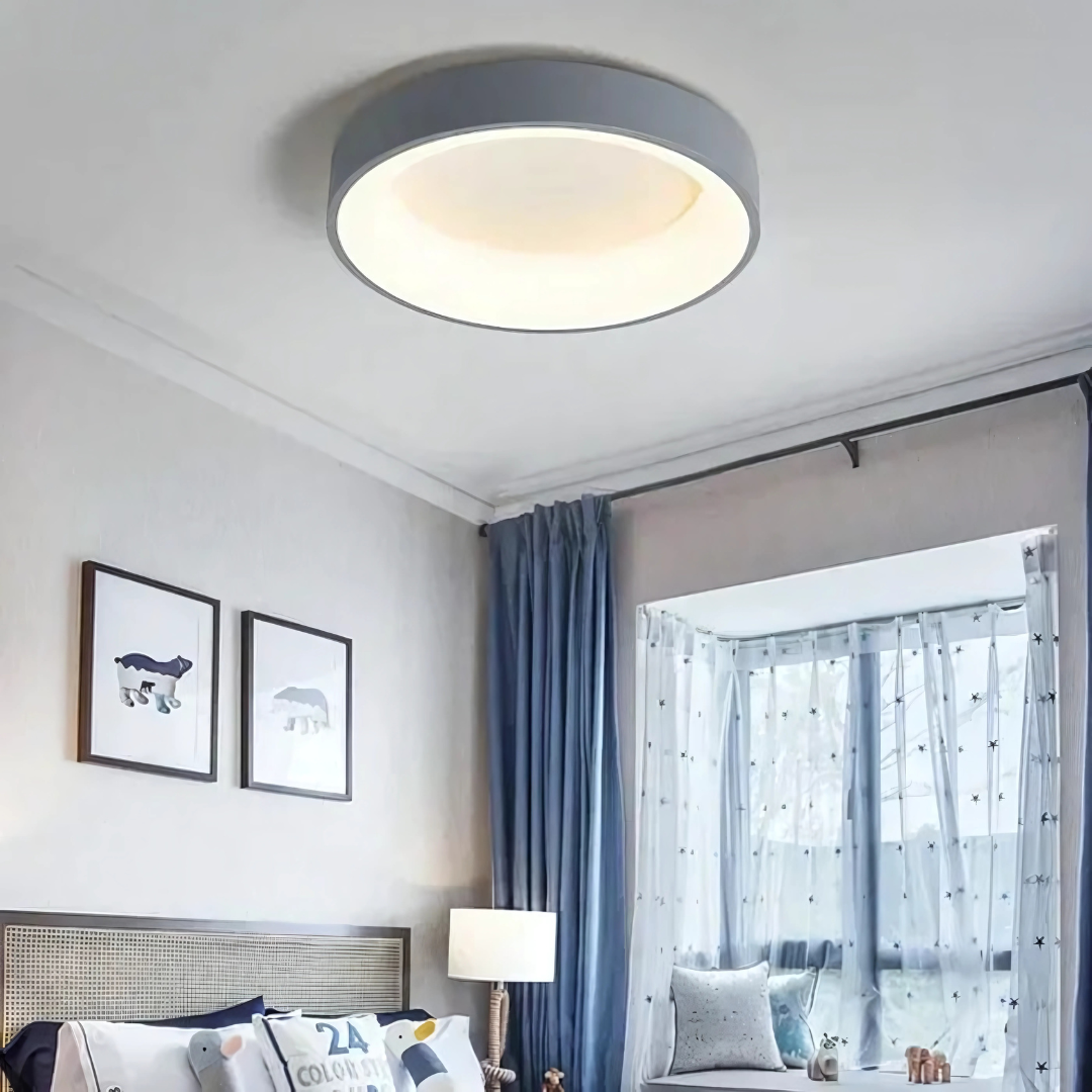 BowLift | Ceiling Light LED | Nordic Round Modern Flush Fixture