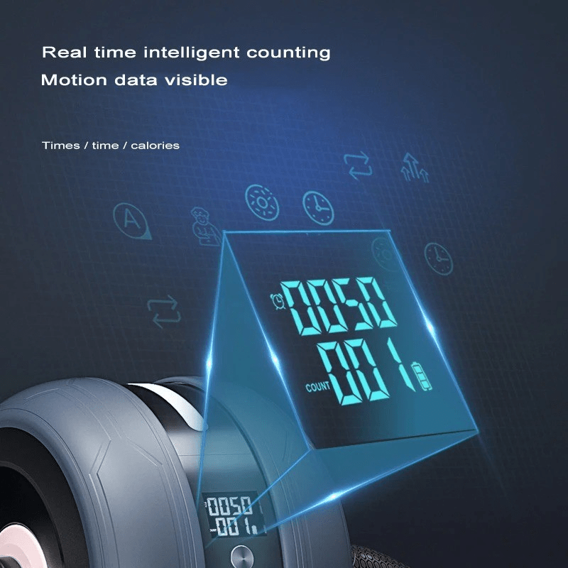 BowLift | Ab wheel with rebound & counting function for effective core training