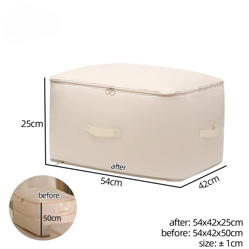 BowLift | COMPACT STORAGE BAG – Compression bag for clothing & blankets with zipper & carrying handle