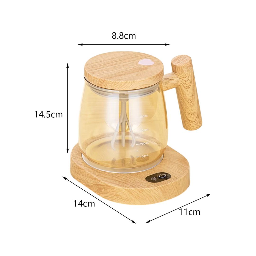 BowLift | 2in1 Mixer Cup made of Wood