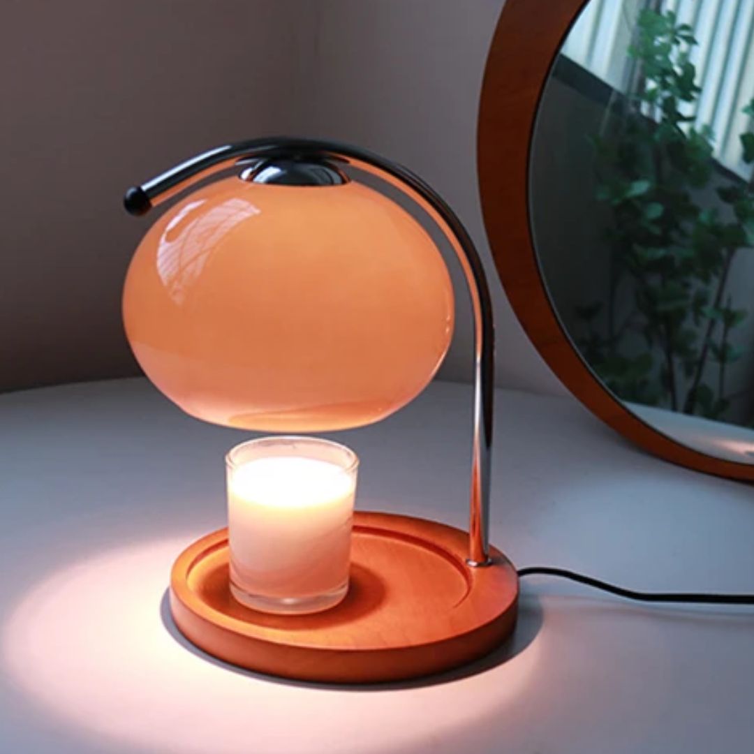 BowLift | Eindhoven Alyssa Retro Glass Table Lamp