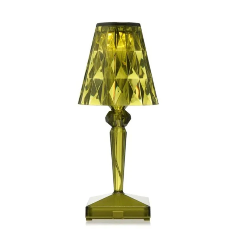 CrystalLuxe Table Lamp - Elegant Crystal Table Lighting Bowlift