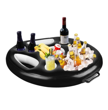 BowLift | Floating Drink Holder For Pool With Cup Slots And Snack Tray