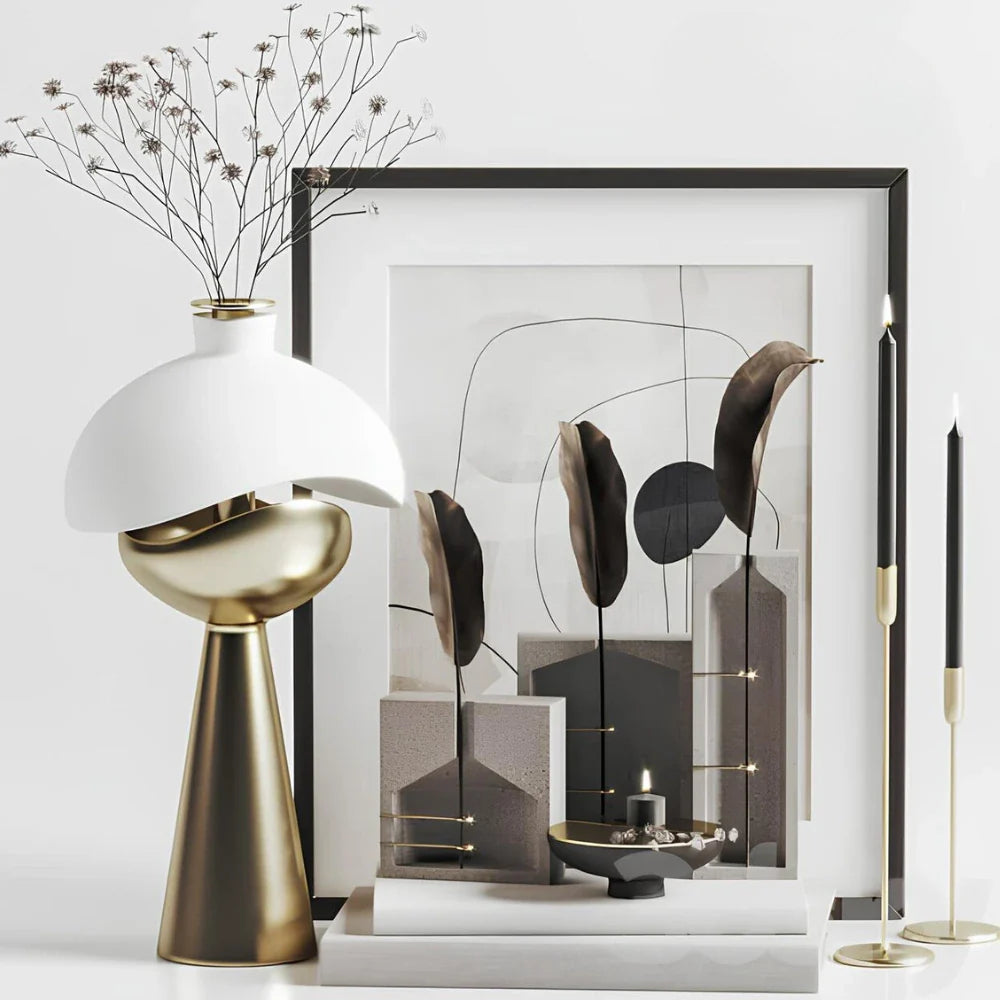 BowLift | LumiDome Sculpted Table Lamp