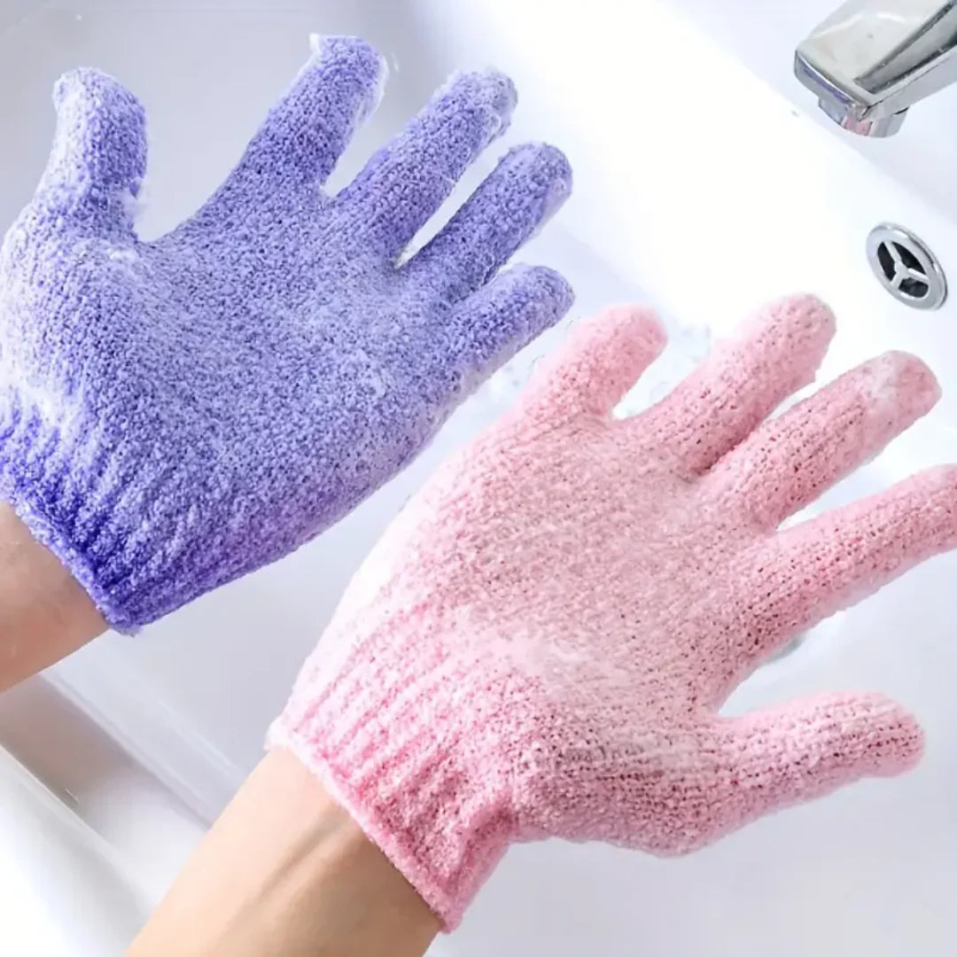 BowLift | Exfoliating Bath Gloves β Set of 2