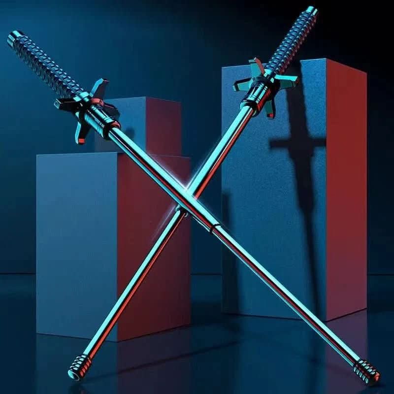 BowLift UrbanGuard Pro Adjustable Trekking Pole | Alloy Walking Support Baton | 67-102cm | 120kg Weight Capacity