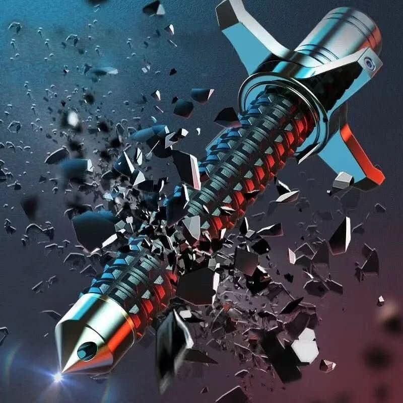 BowLift UrbanGuard Pro Adjustable Trekking Pole | Alloy Walking Support Baton | 67-102cm | 120kg Weight Capacity