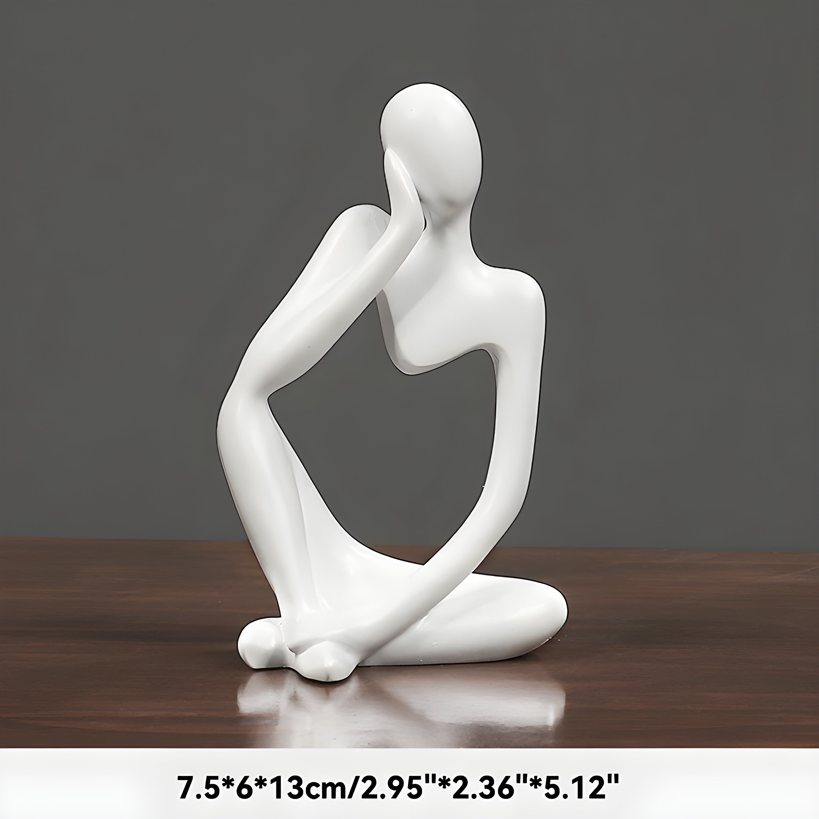 BowLift | Abstract Thinker Sculpture Home Decor