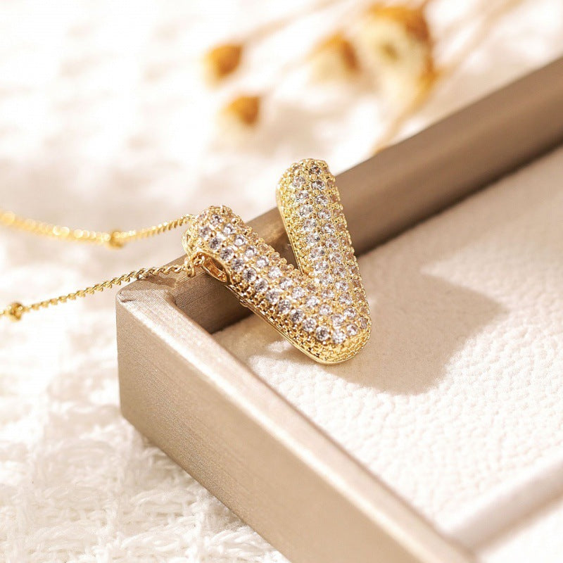 BowLift | Alphabet-Diamond-Pendant-Necklace