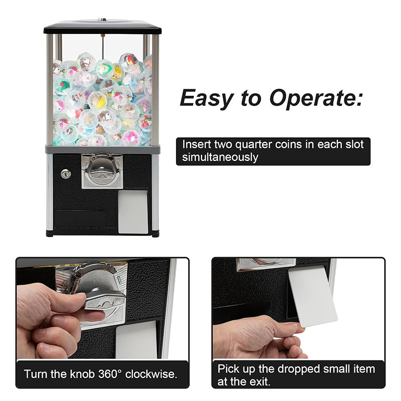 BowLift | Vending Machine Big Capsule Vending Machine for Business Commercial Candy Gumball Machine