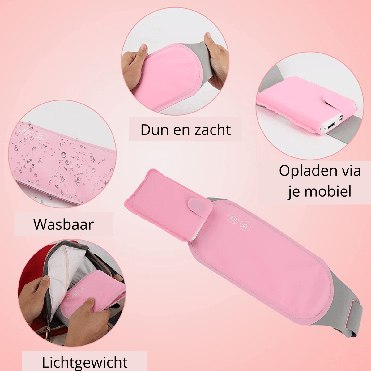 BowLift | Electric belly warmer with heat & vibration