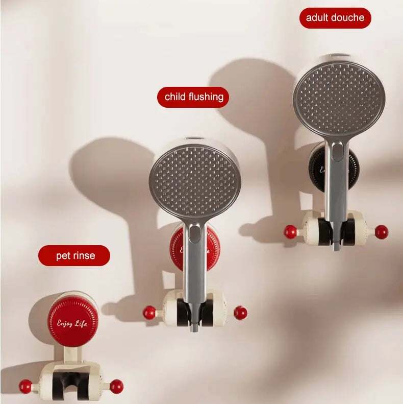 BowLift | Adjustable Shower Head Holder with Suction Cup