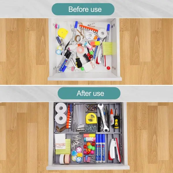 BowLift | Adjustable Multilevel Drawer Organizer for Effortless Storage
