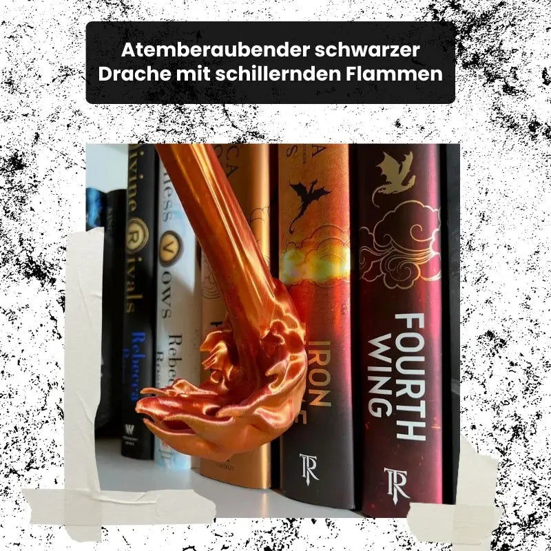 BowLift | Enchanted Dragon Flames Bookend