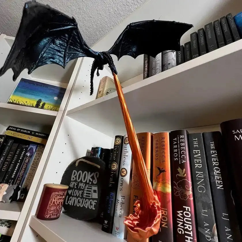 BowLift | Enchanted Dragon Flames Bookend