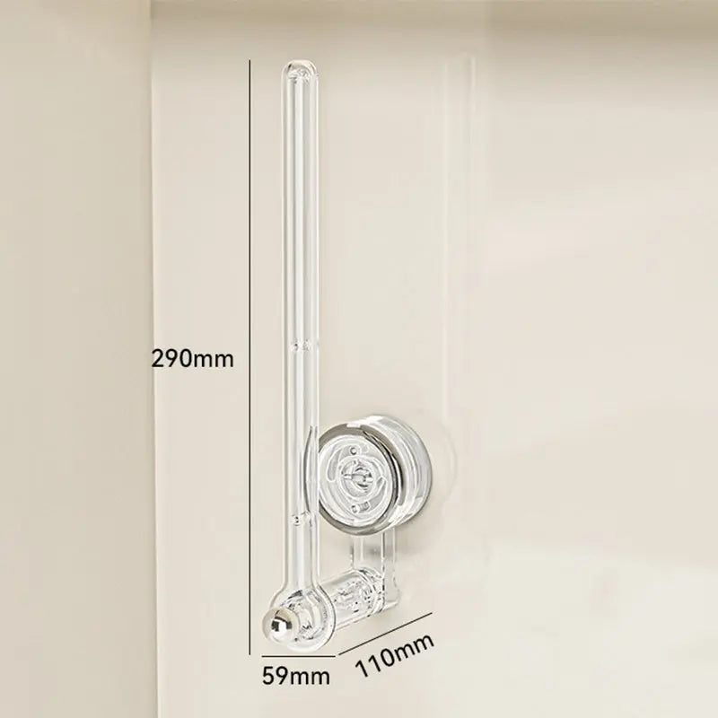 BowLift | Kitchen roll holder with vacuum suction cup – Drill-free & reusable