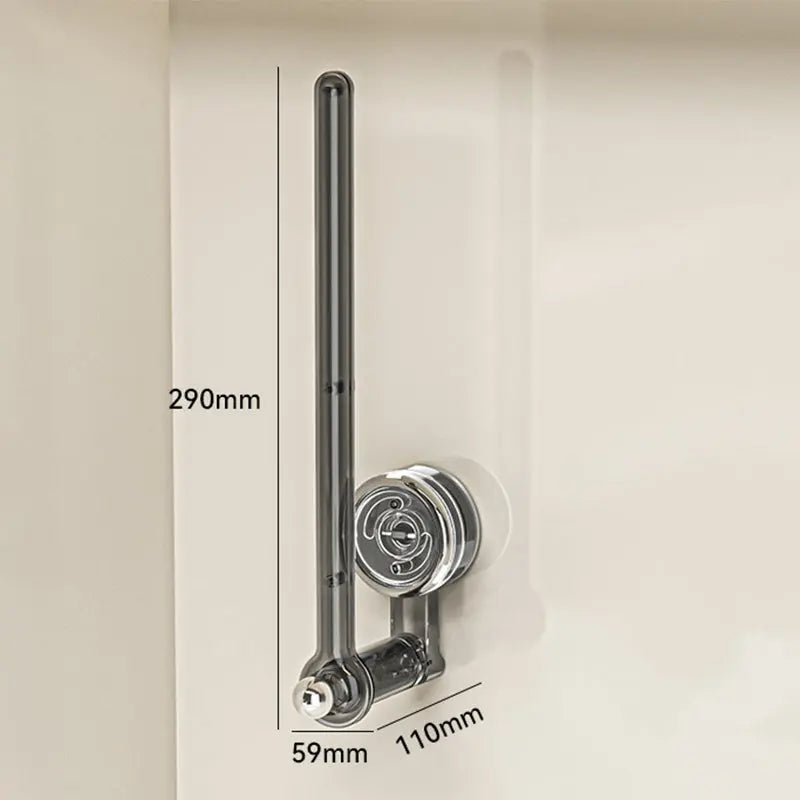 BowLift | Kitchen roll holder with vacuum suction cup – Drill-free & reusable